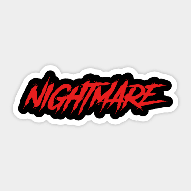 Nightmare Sticker by Neutral Studio